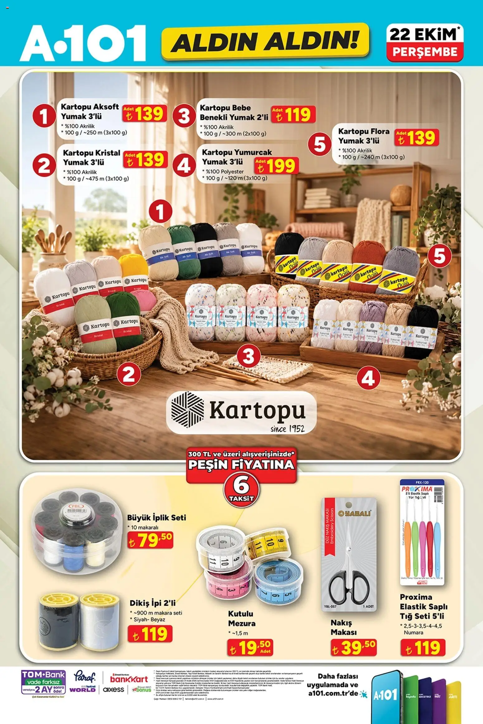 A101 - Katalog Aldın Aldın - 22 Ekim 2026 tarihinden itibaren geçerlidir | Sayfa: 9