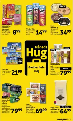 Løvbjerg - Tilbudsavis uge 19 gyldig fra 01.05.2026 | Side: 25 | Produkter: Pølser, Cashewnødder, Is, Energidrikke