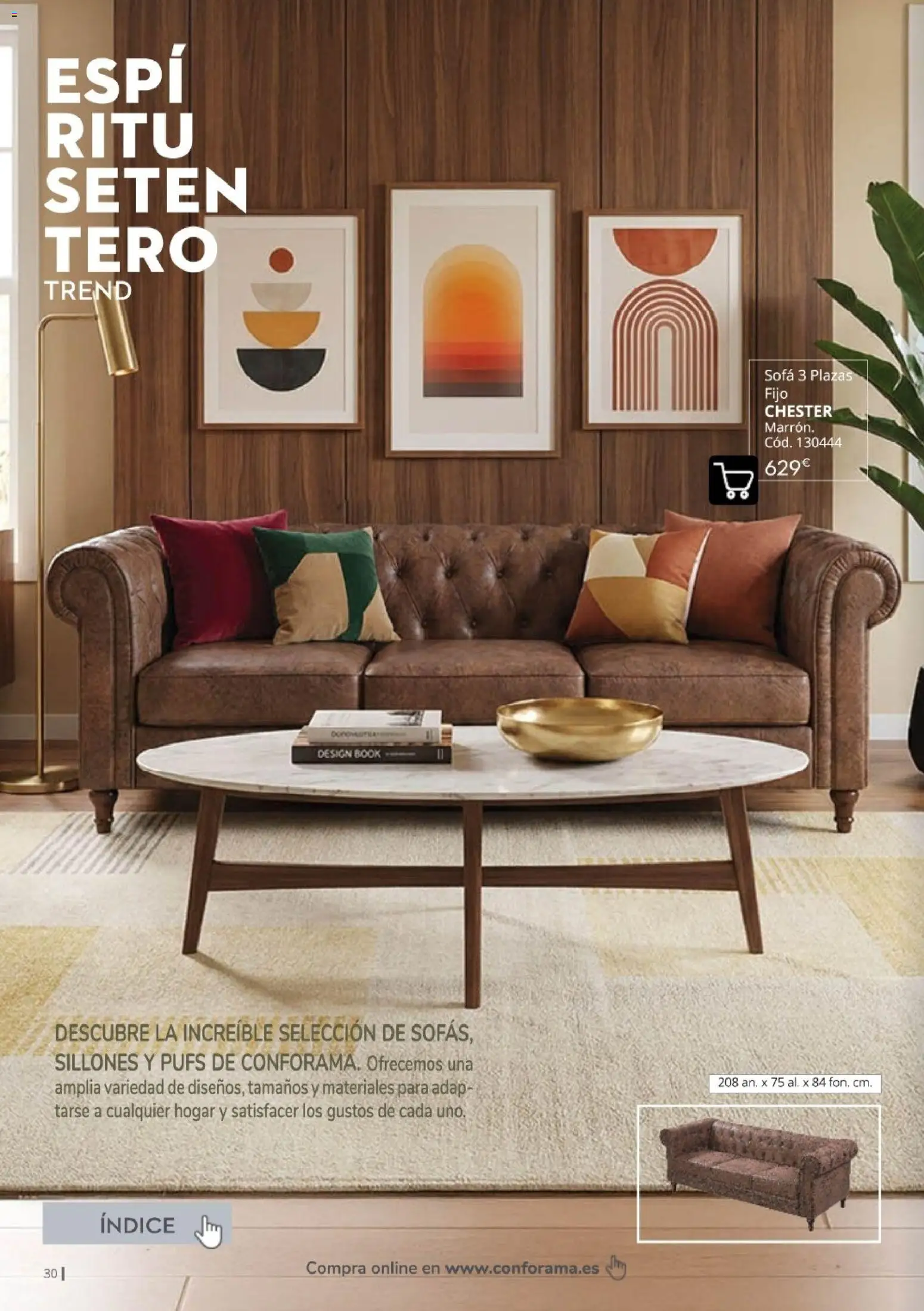 Conforama Guía de otoño 2026 │ válido desde el 30/09/2026 | Página: 30 | Productos: Sofá