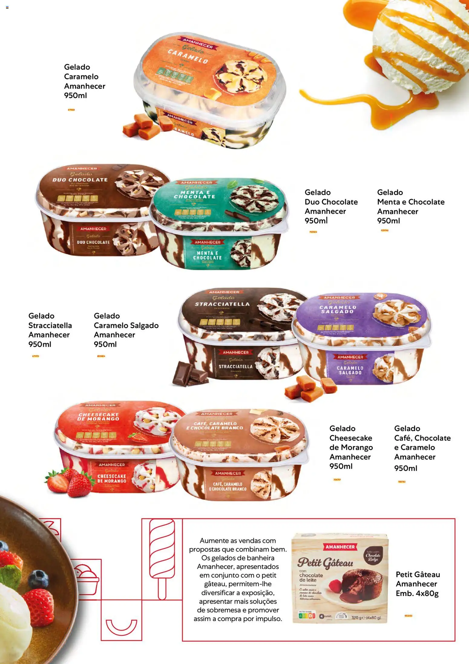 Recheio - Gelados │ válido de 02/12/2025 | Página: 5 | Produtos: Chocolate branco, Gelado, Leite, Petit Gateau
