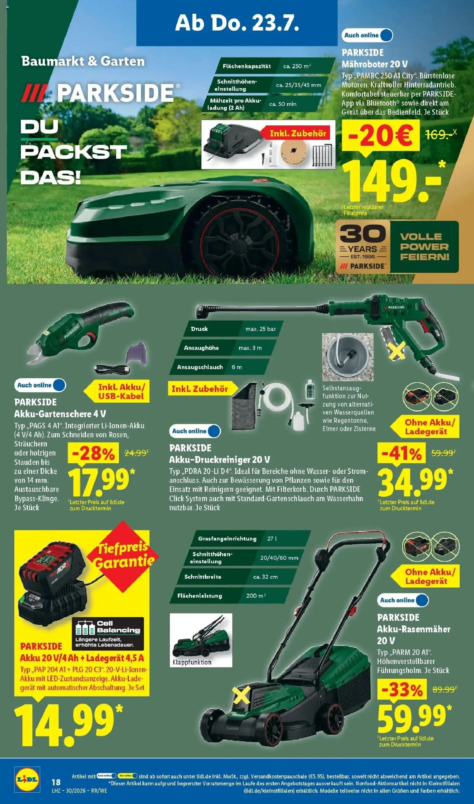 Lidl Prospekt Zülpich – gültig ab 20.07.2026 | Seite: 42 | Produkte: Wasser, Ladegerät