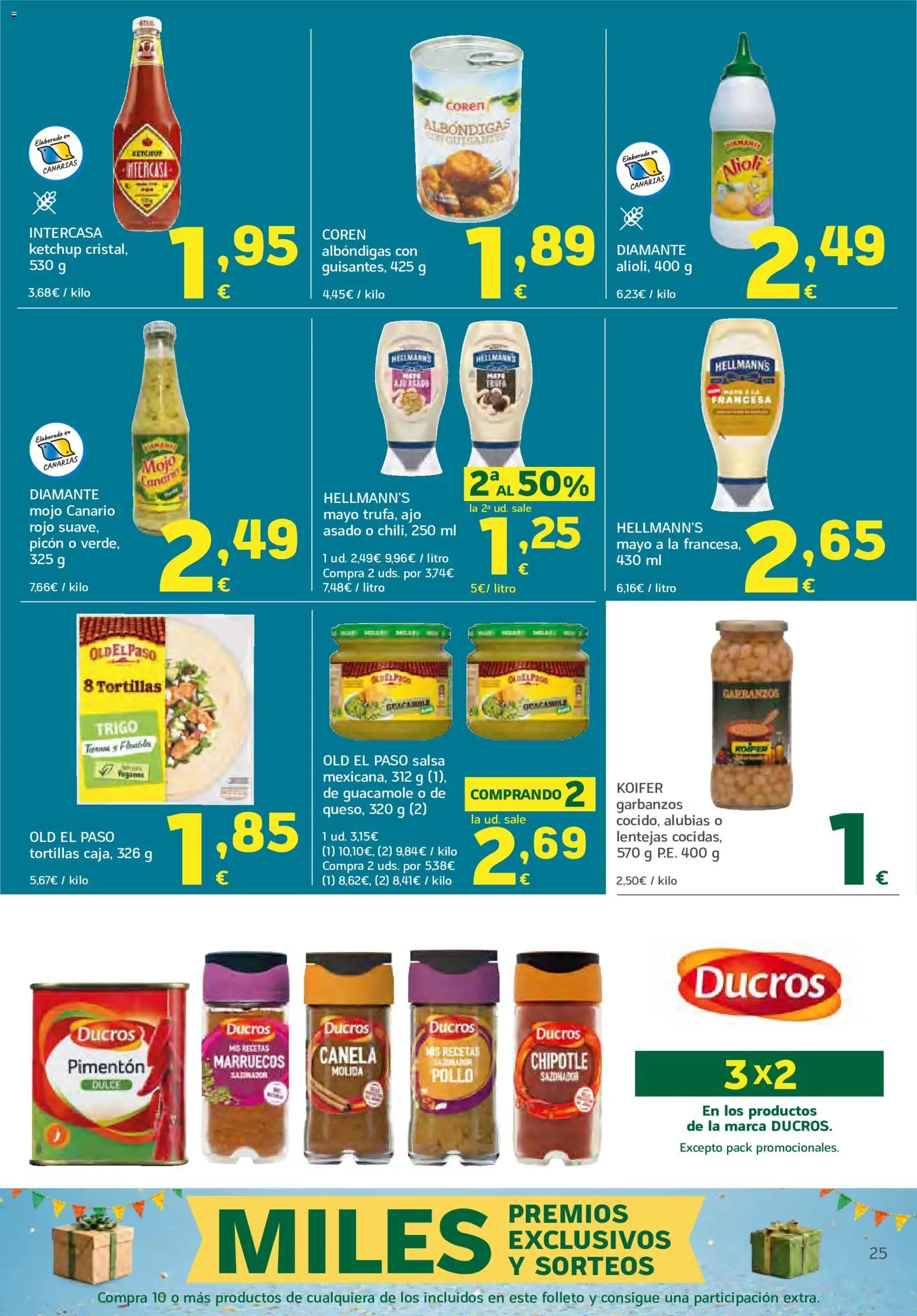HiperDino folleto │ válido desde el 24/09/2026 | Página: 25 | Productos: Tortillas, Ajo, Salón, Guacamole