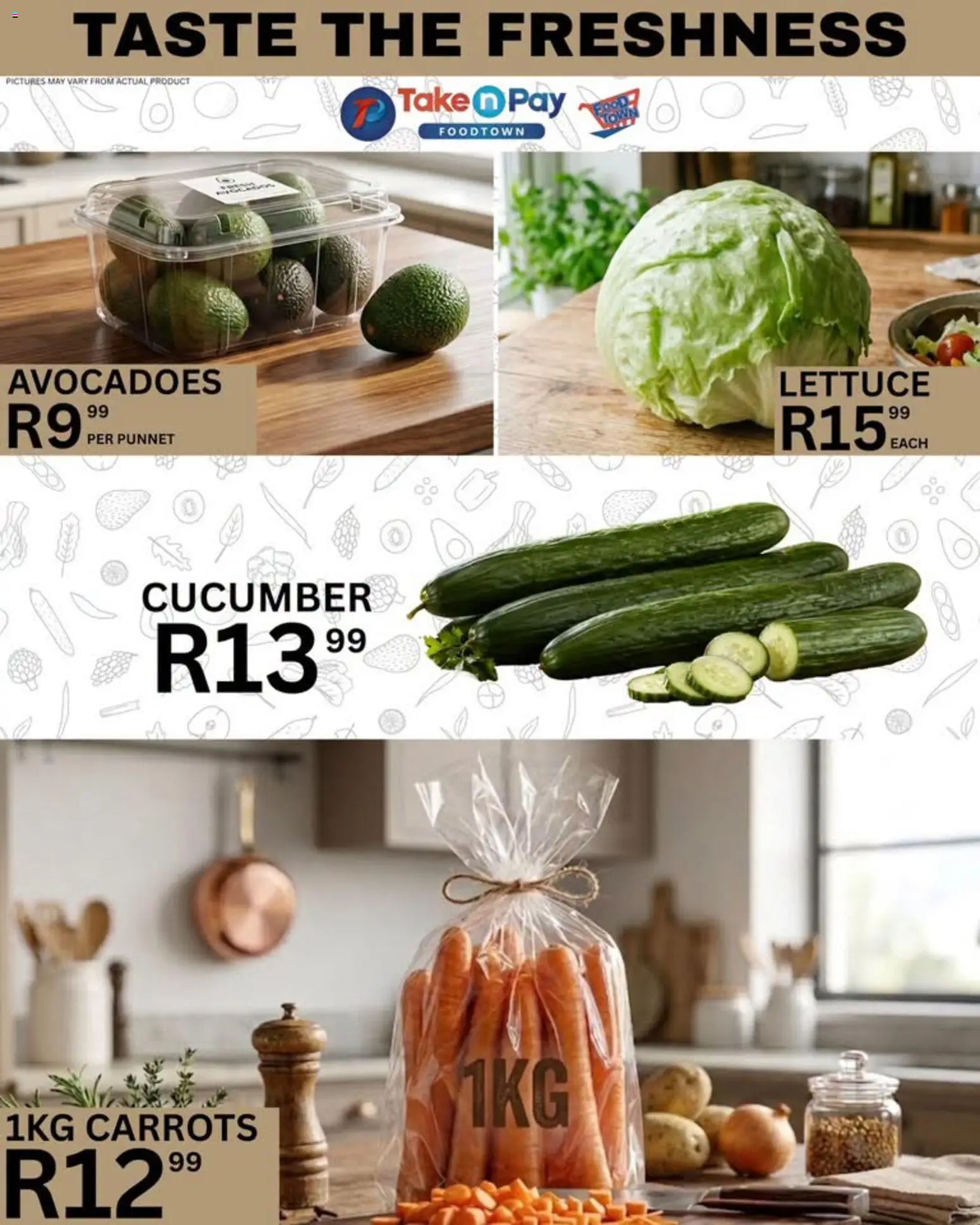 New Take n Pay catalogue – valid from 12/07/2026 | Page: 17 | Products: Carrots, Lettuce