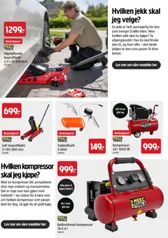 Forhåndsvisning av Jula kundeavis Utforsk vår høstkatalog 2026! gyldig fra 10/09/2026 | Side: 31 | Produkter: Kompressor, Batteri