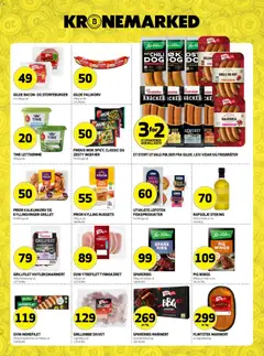 Forhåndsvisning av Bunnpris kundeavis gyldig fra 25.05.2026 | Side: 11 | Produkter: Ost, Pølser, Karrysalat, Husă căști