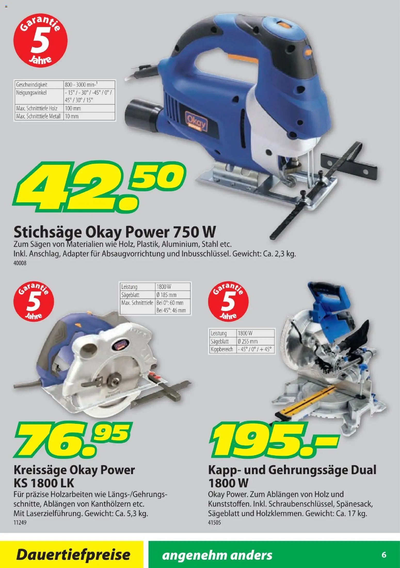 Landi Aktionen Heimwerker – gültig ab 30.01.2026 | Seite: 6 | Produkte: Adapter, Gewicht