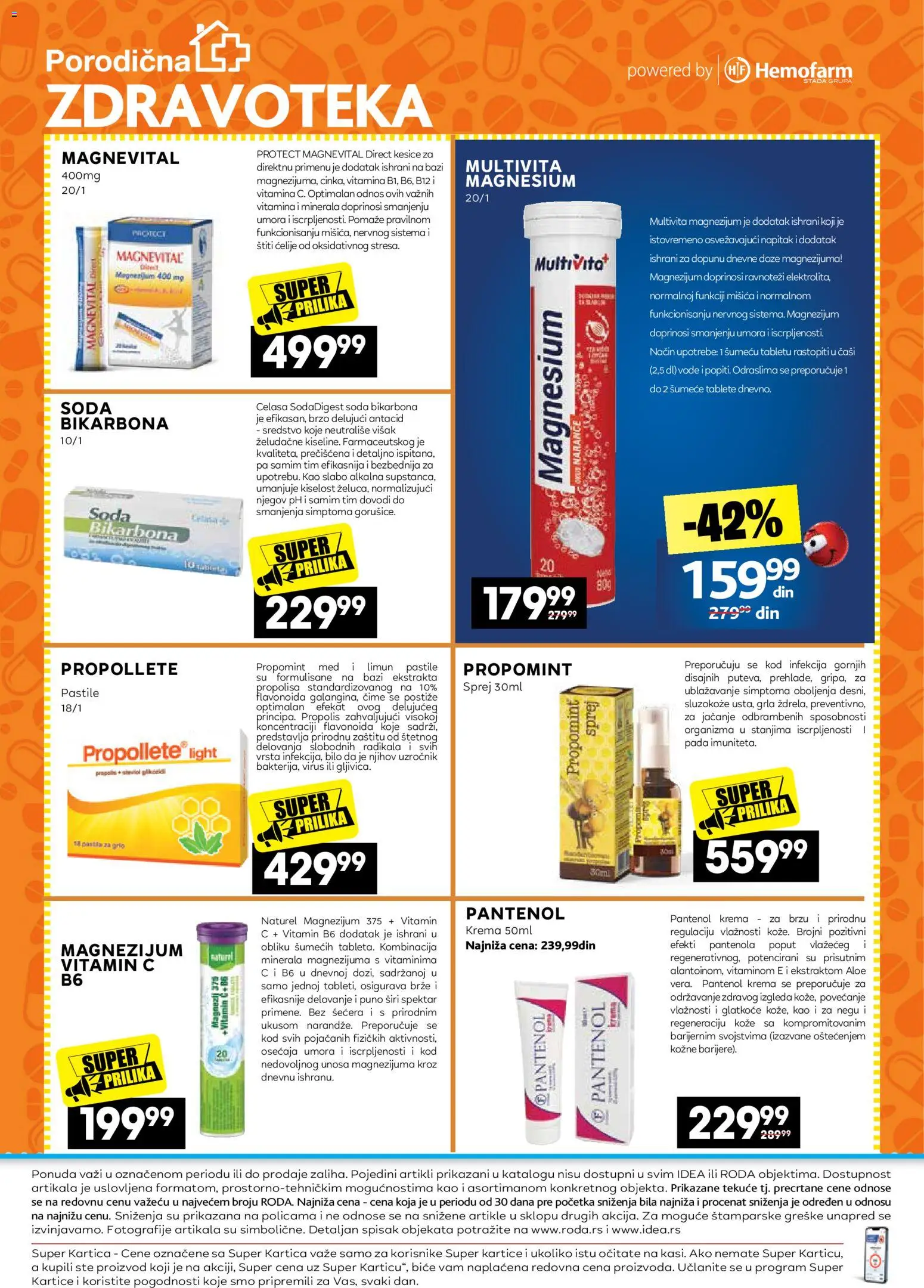 Idea katalog - važi od 11.06.2026 | Strana: 32 | Proizvode: Krema, Med, Limun