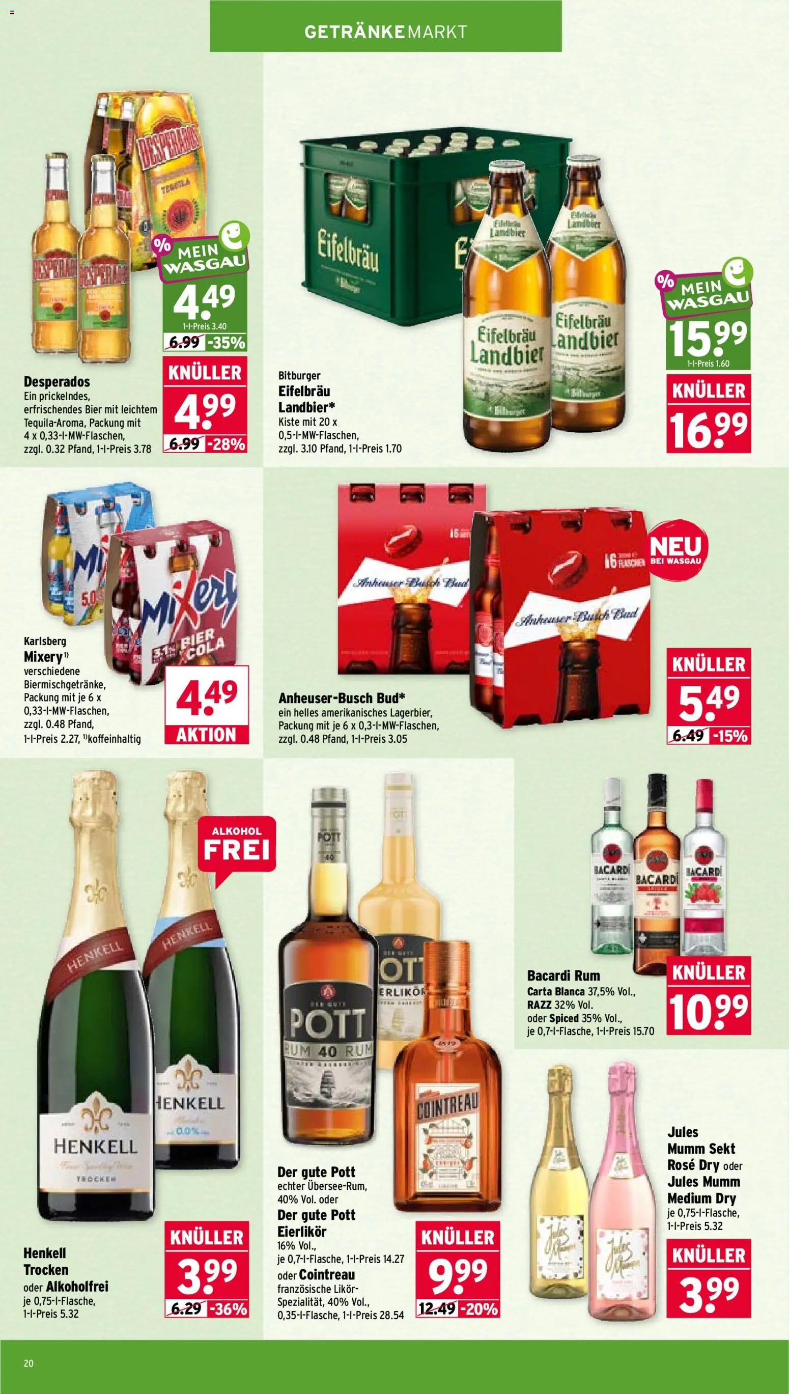 Wasgau Prospekt – gültig ab 22.06.2026 | Seite: 20