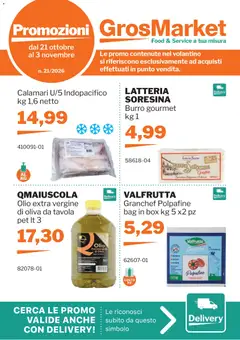 Anteprima del volantino Sogegross volantino valido a partire dal 21/10/2026