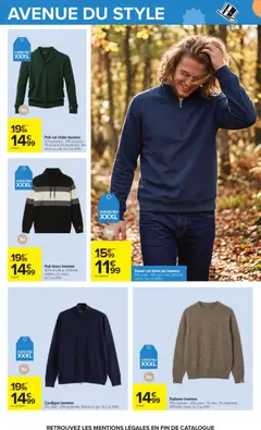 Carrefour - Prévisualisation de Pull blocs homme, 100% acrylique. Différents modèles et coloris. Du S au XXXL valide à partir de 22/09/2026 | Page: 75