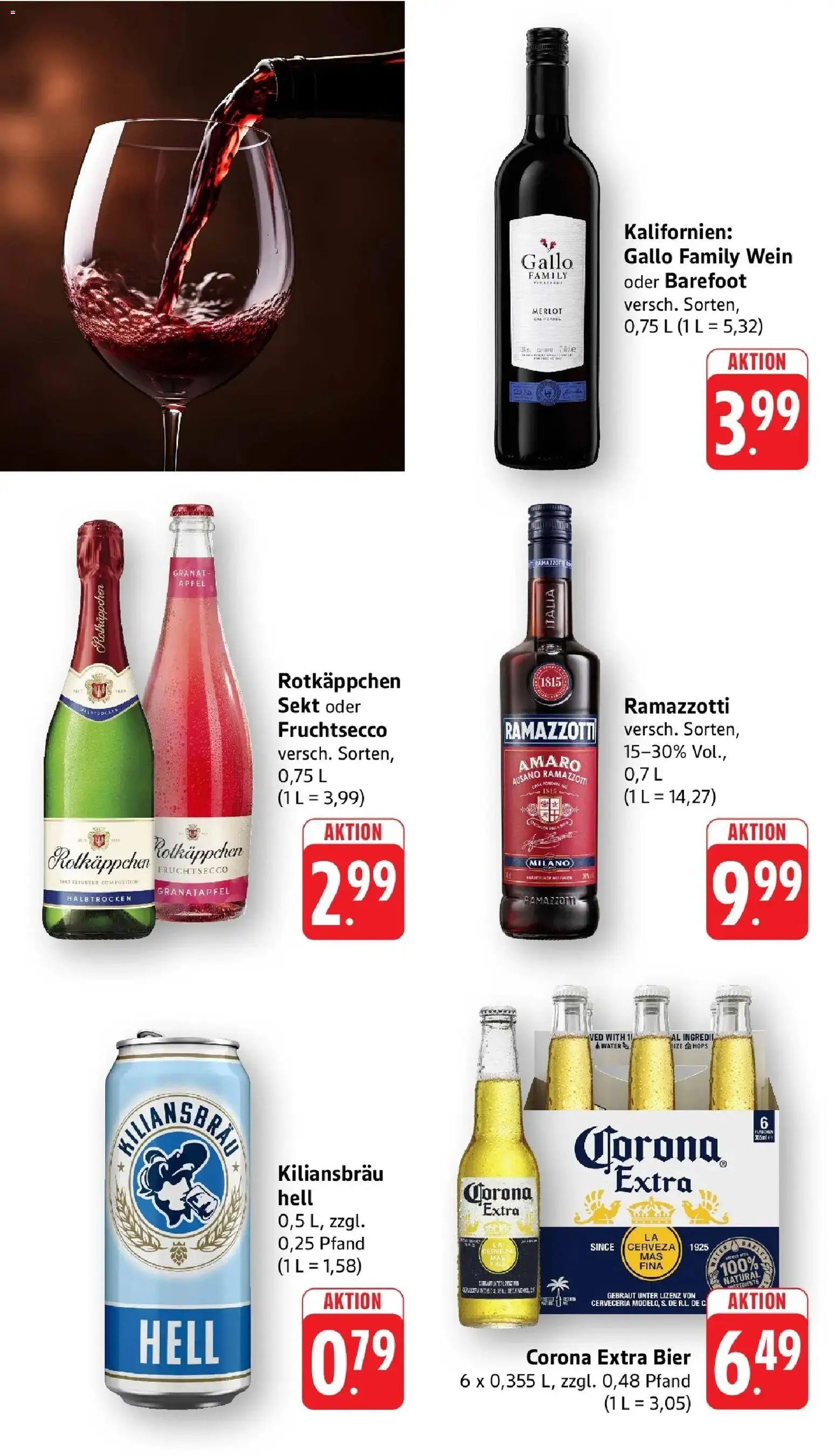 nah & gut Prospekt Neuhofen – gültig ab 28.09.2026 | Seite: 8 | Produkte: Granatapfel, Sekt, Äpfel, Rotkäppchen