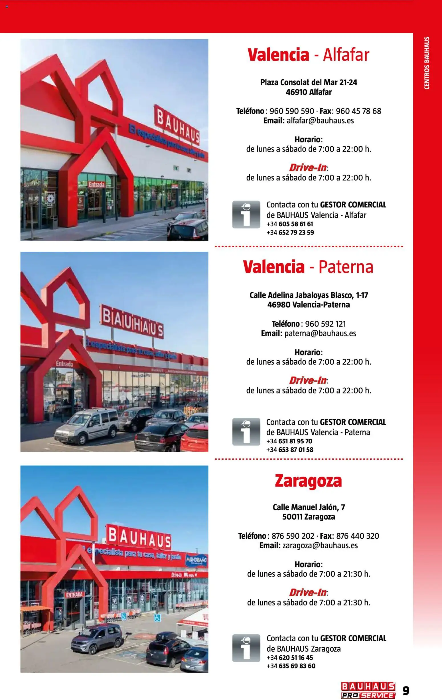 Bauhaus ProService │ válido desde el 11/05/2026 | Página: 9 | Productos: Teléfono