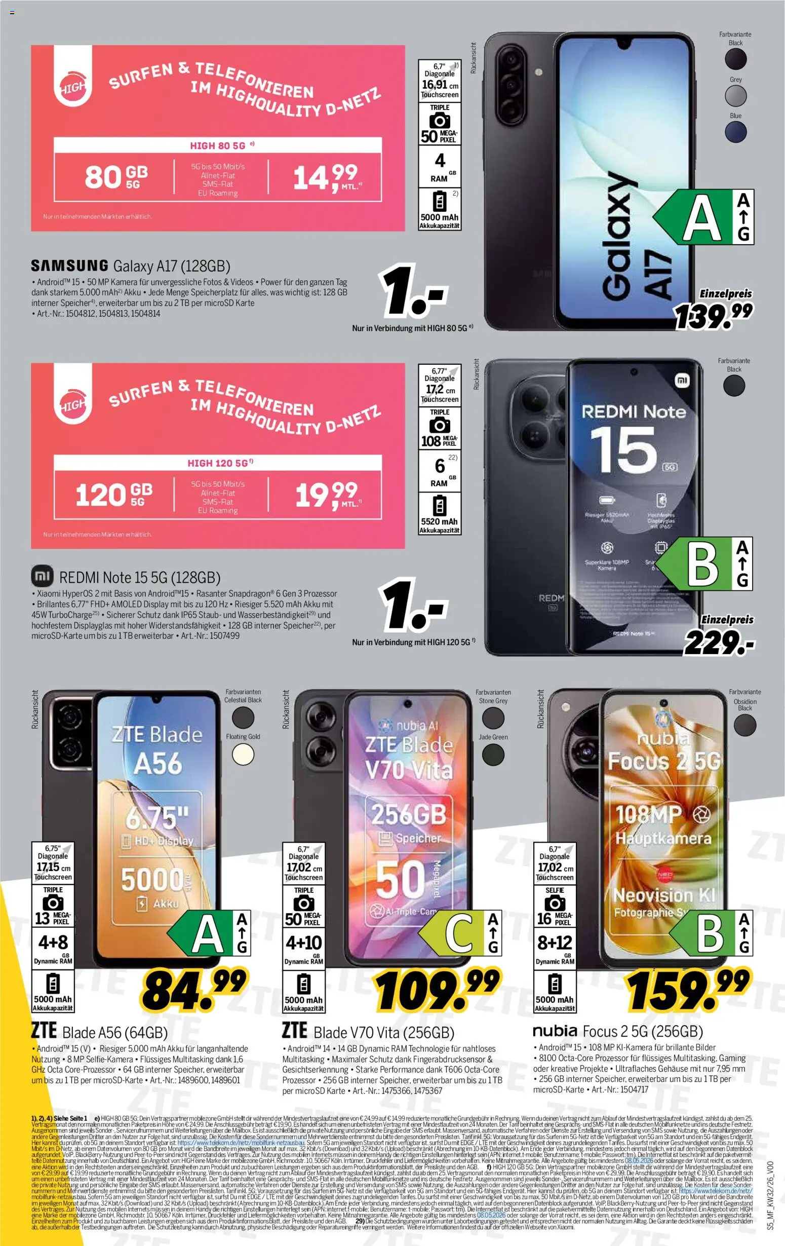 Medimax Mobilfunk Woche – gültig ab 01.08.2026 | Seite: 5