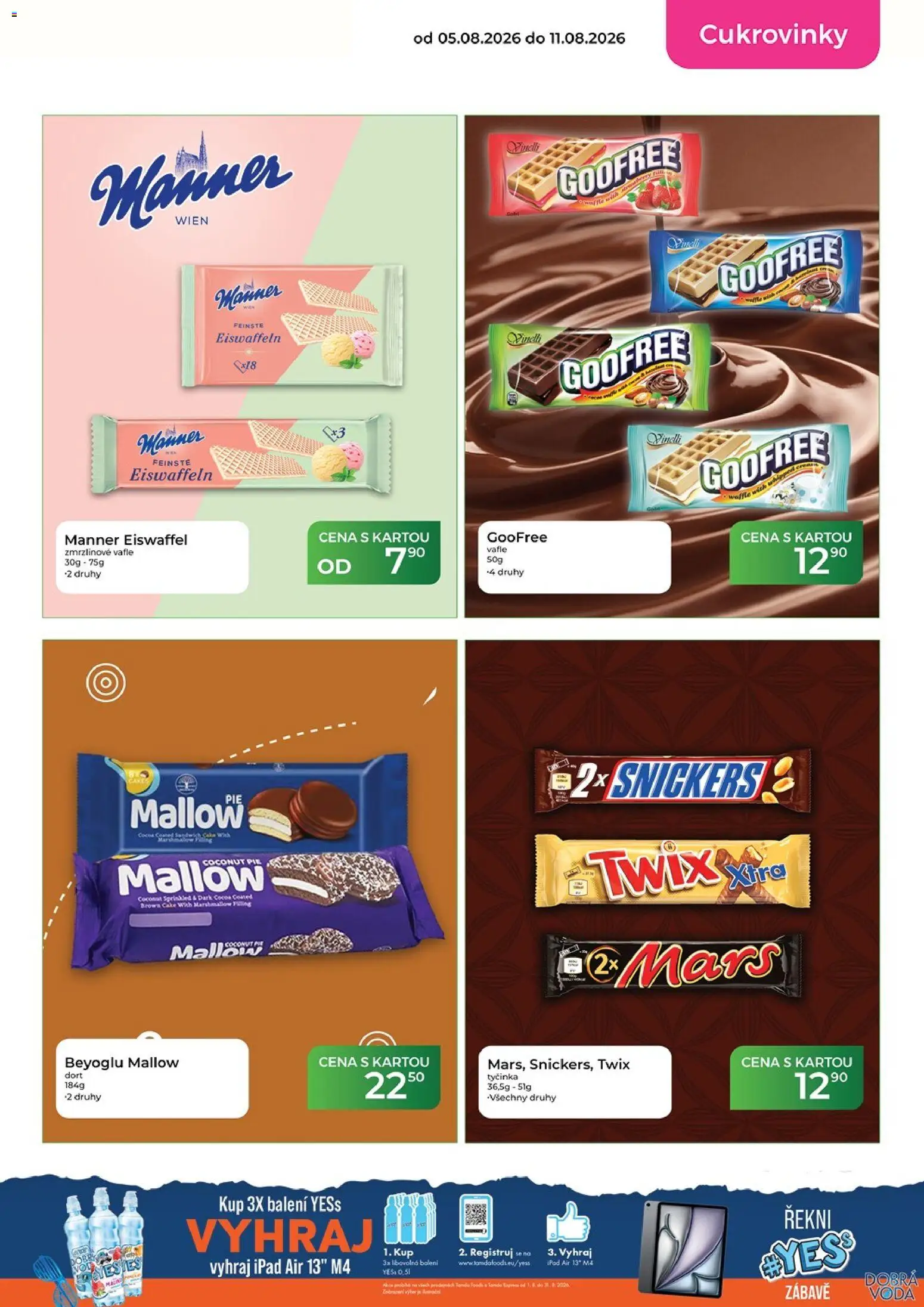 Tamda Foods leták od 05.08.2026 | Strana: 31 | Produkty: Twix, Vafle, Ipad, Dort