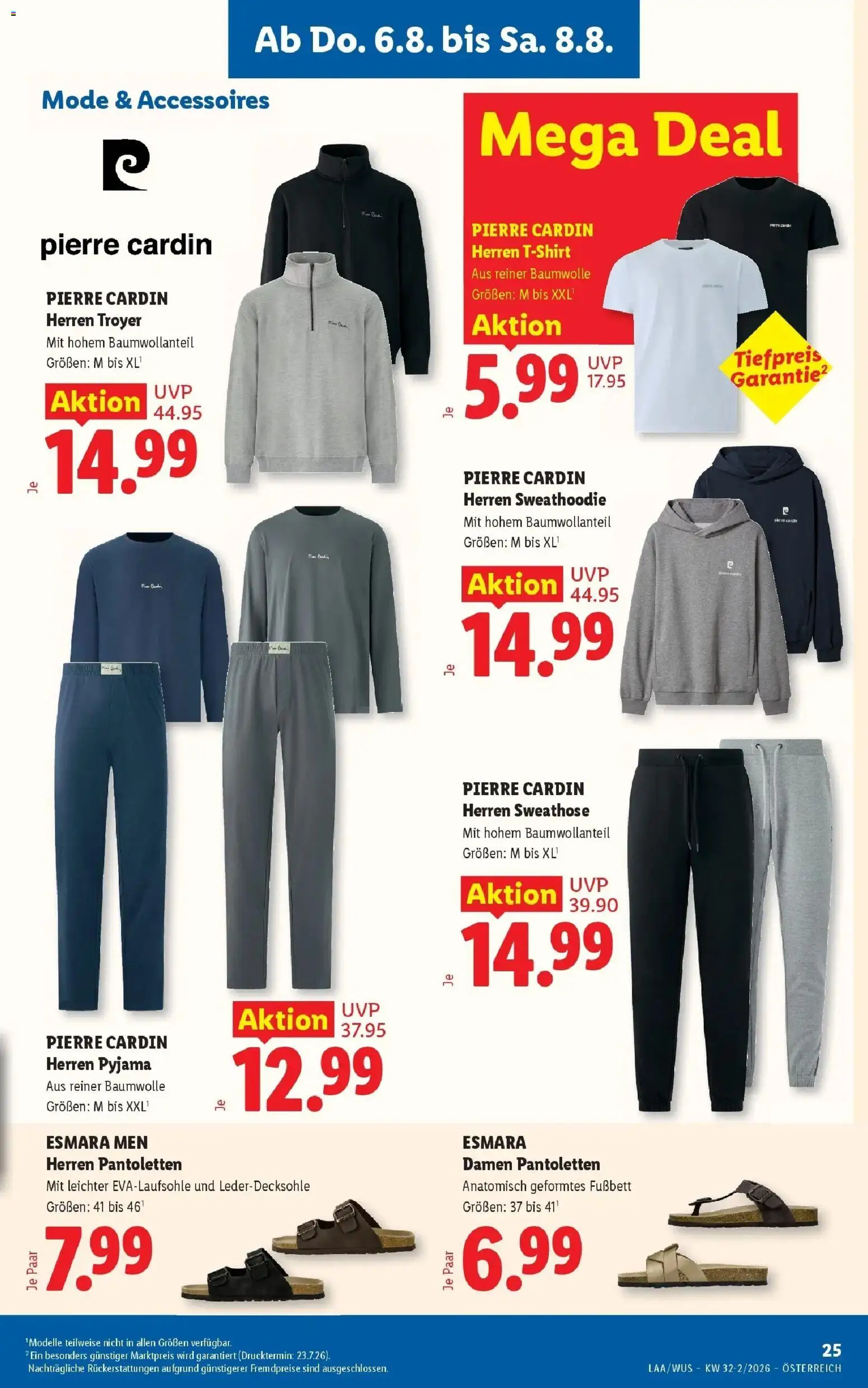 Lidl Flugblatt - Fohnsdorf, Neunkirchen, Graz ab 06.08.2026 - Angebote ab donnerstag | Seite: 28 | Produkte: Pyjama