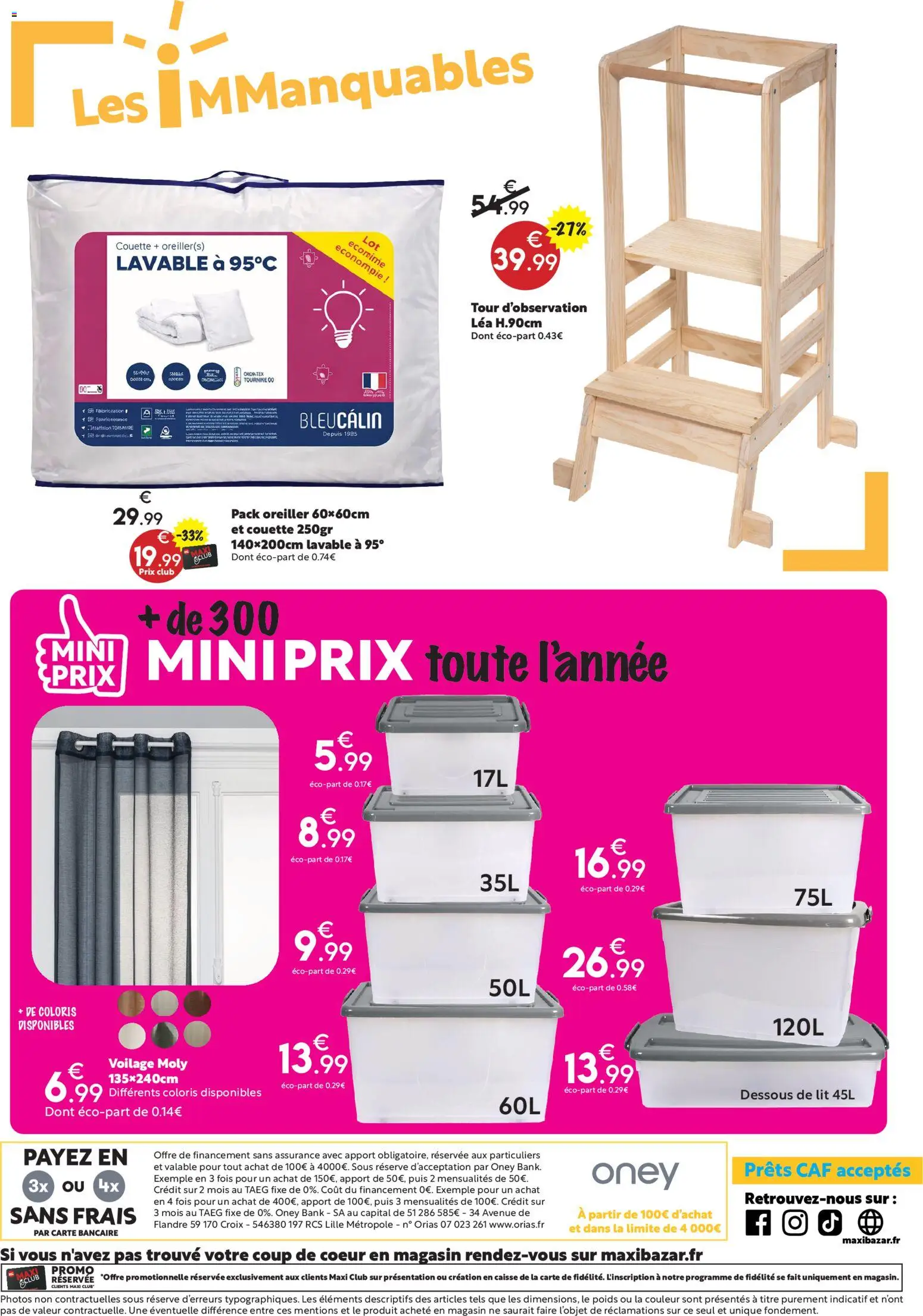 {H1} | Page: 13 | Produits: Poids, Lit, Oreiller, Couette