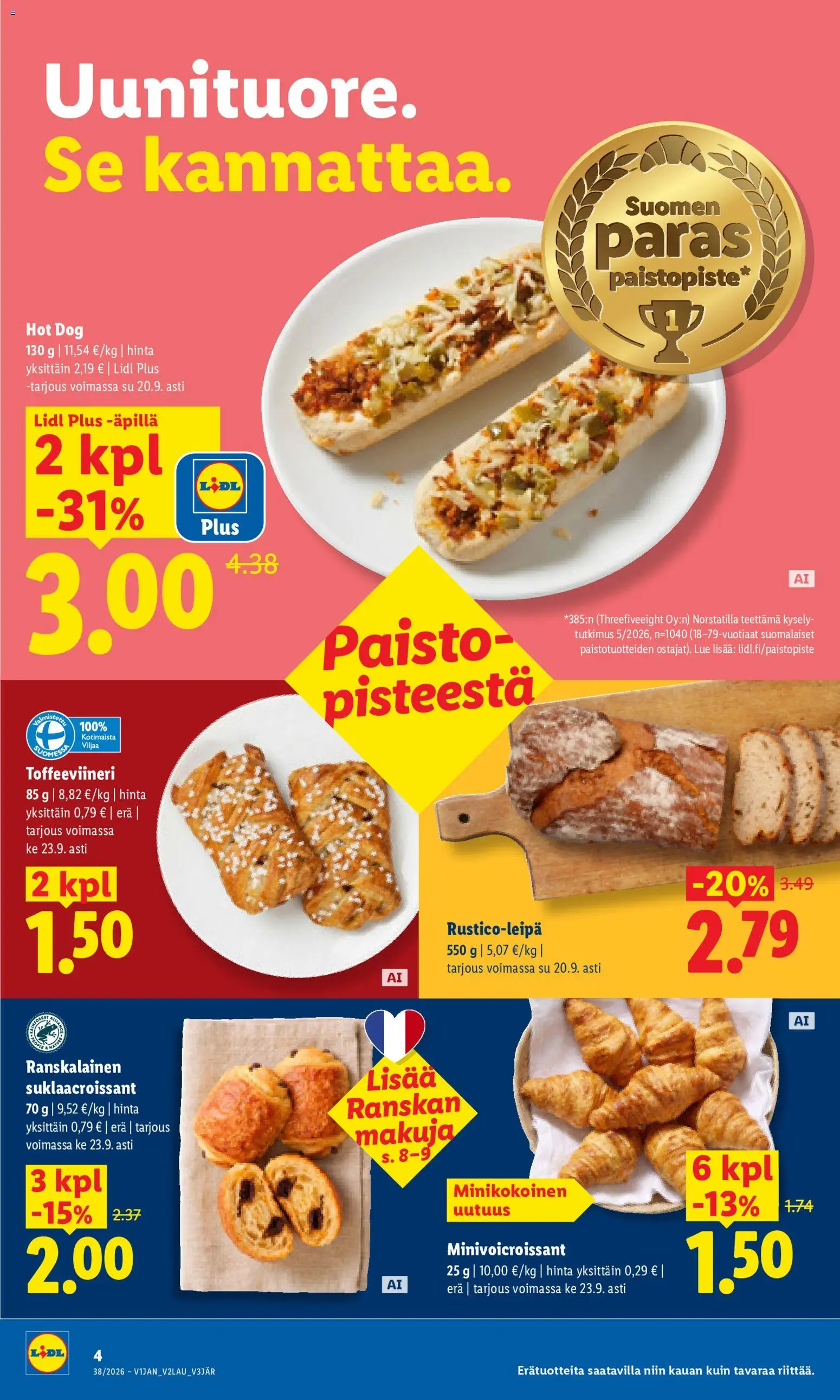 Lidl tarjoukset – voimassa 17/09/2026 alkaen | Sivu: 4