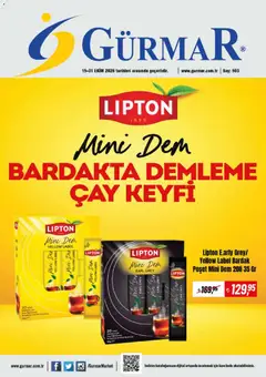 15 Ekim 2026 tarihinden itibaren geçerli olan Gürmar kataloğu önizlemesi