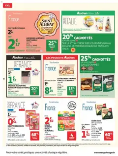 Auchan - Prévisualisation de ASSORTIMENT FROMAGE À RACLETTE AUCHAN, ASSORTIMENT FROMAGE À RACLETTE AUCHAN 26% MG 700 g valide à partir de 29/09/2026 | Page: 16