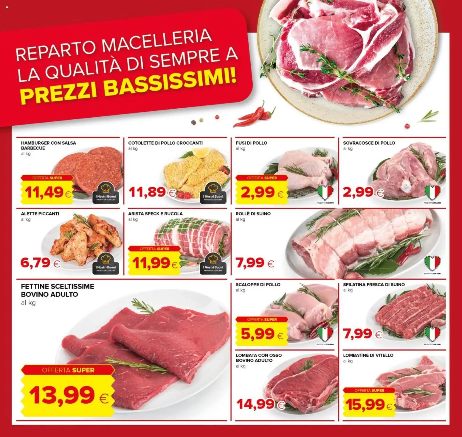 Volantino Tigre del 08/10/2026 | Pagina: 2 | Prodotti: Speck, Pollo, Salsa, Cotolette di pollo
