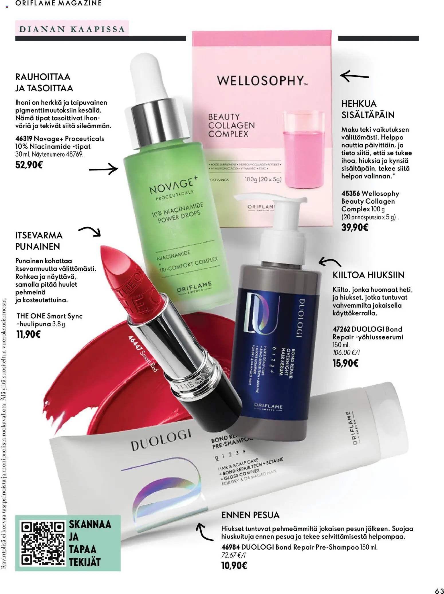 Oriflame tarjoukset – voimassa 07/10/2026 alkaen | Sivu: 63 | Tuotteet: Huulipuna