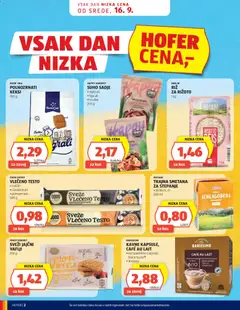 Hofer katalog akcije – veljaven od 16.09.2026 | Stran: 2