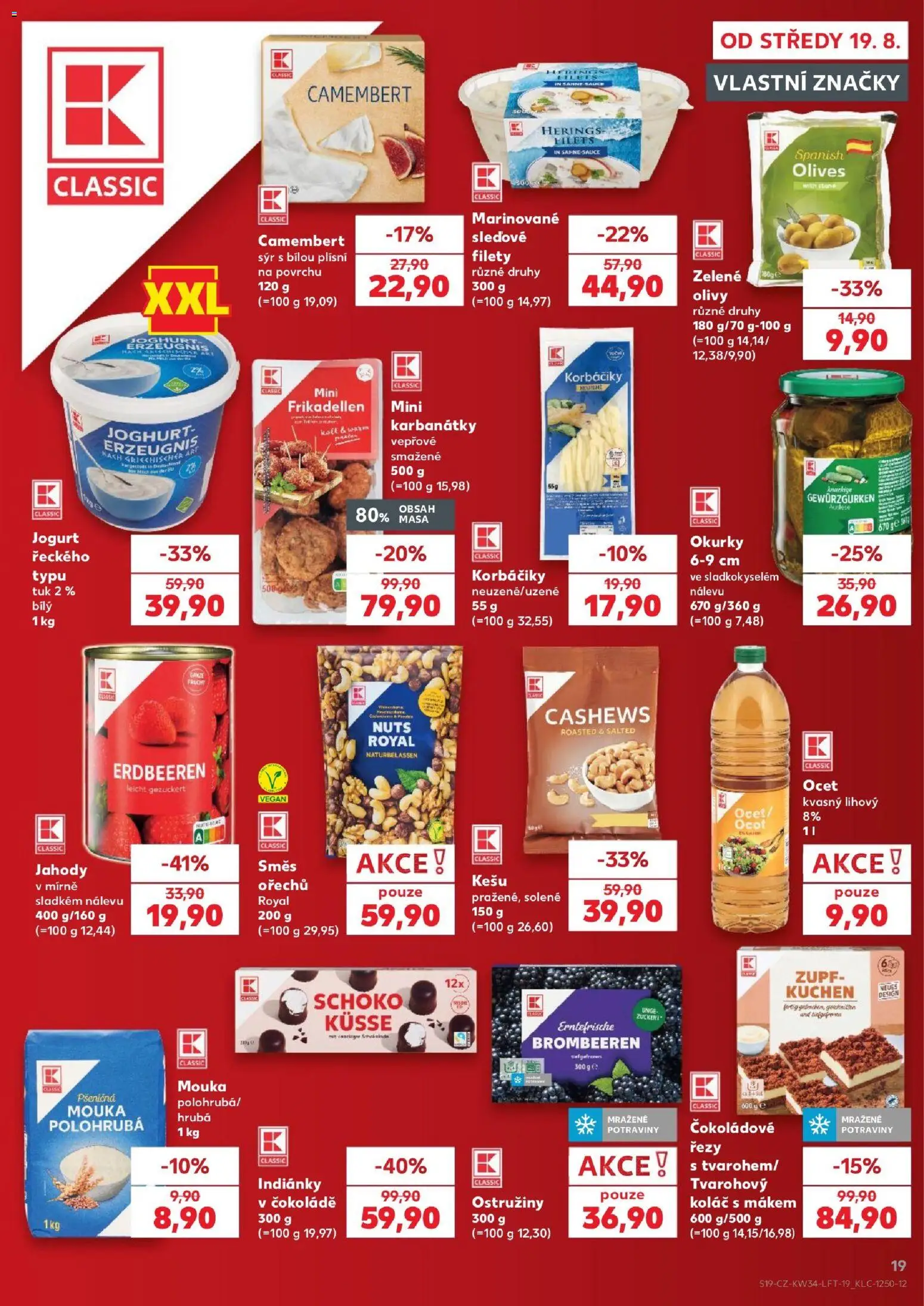 Kaufland leták - Plzeň od 19.08.2026 | Strana: 19