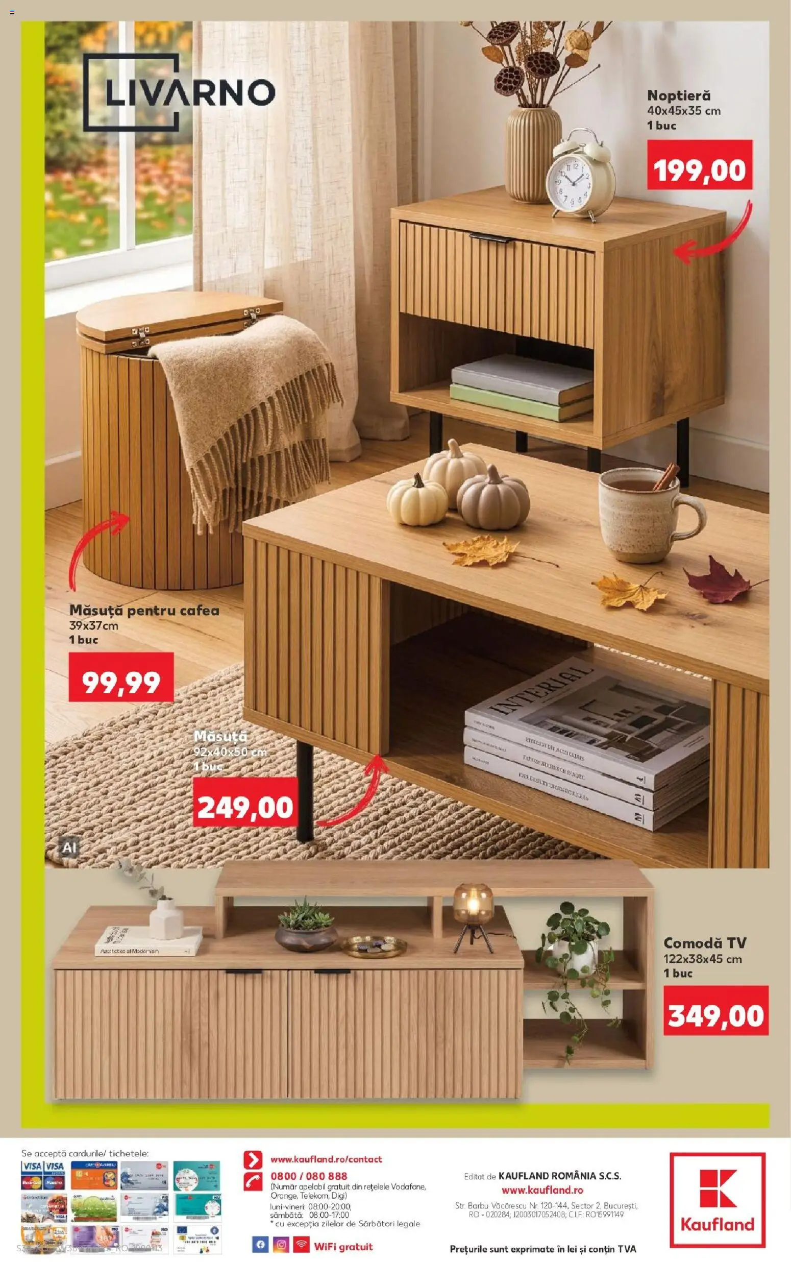 Kaufland RO akciós ujság - amely érvényes a következő dátumtól: 2026.09.16. | Oldal: 34 | Termékek: TV