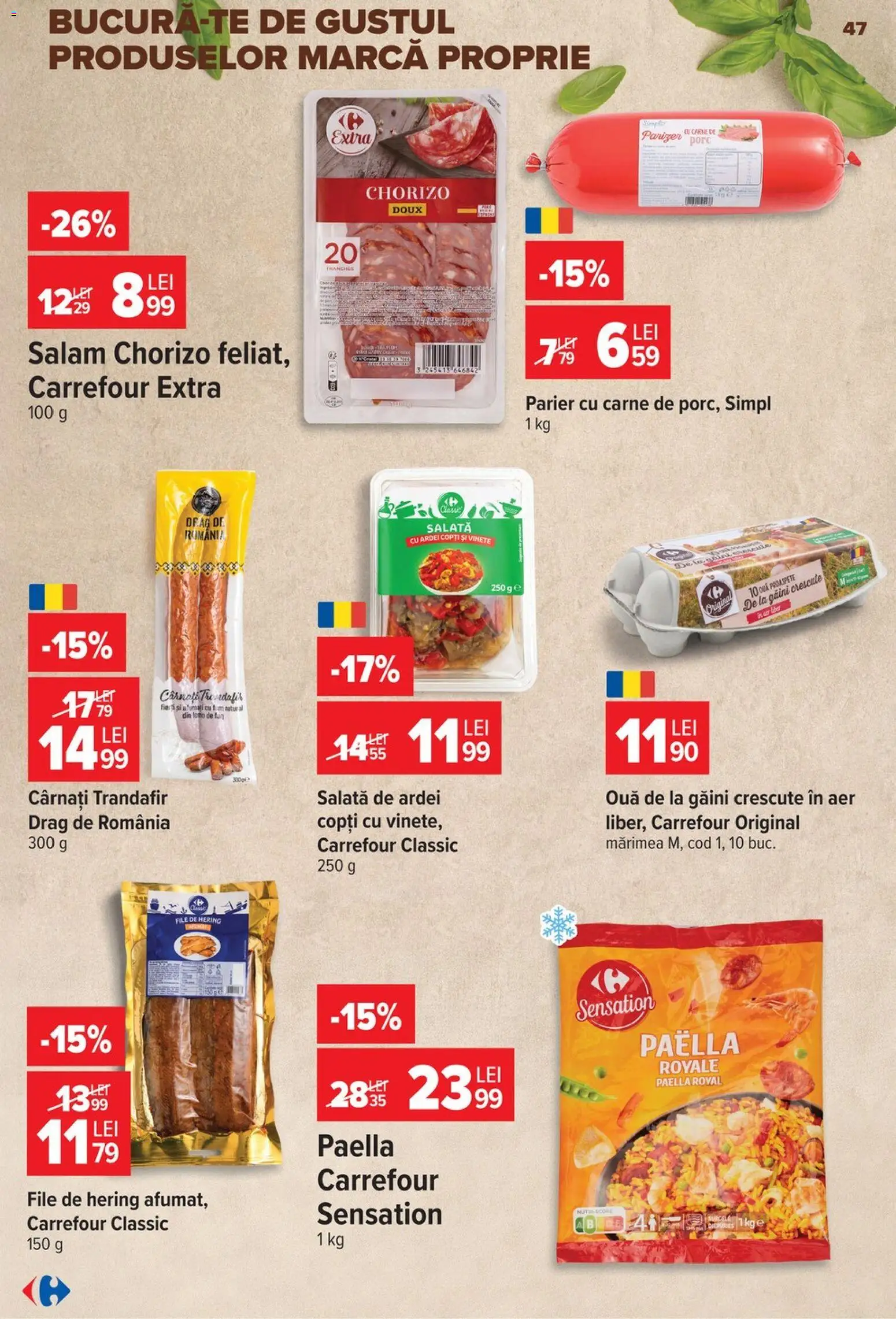 Noul catalog Carrefour – valabil de la 30.09.2026 | Pagină: 47