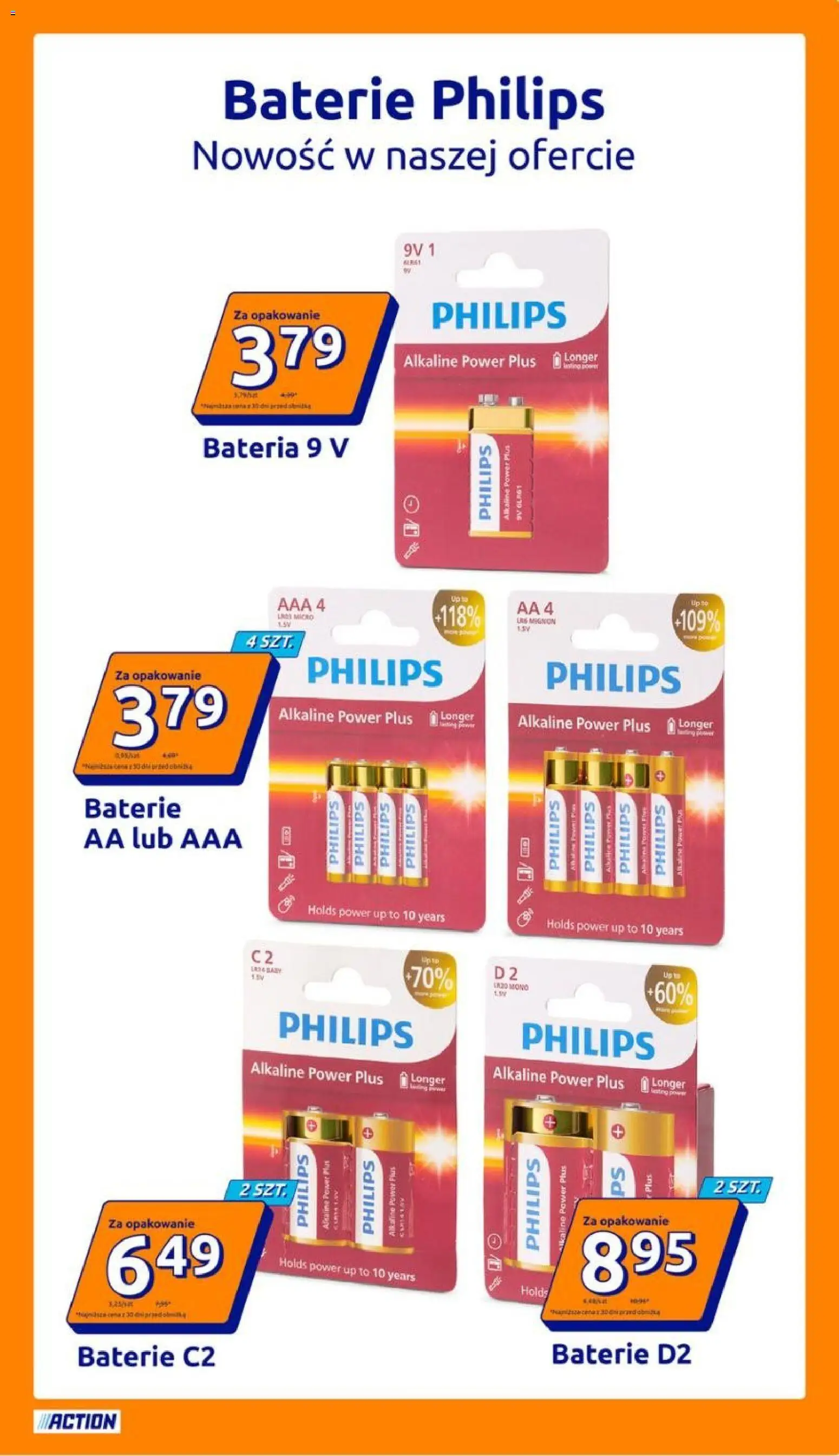 Action gazetka od 15.07.2026 | Strona: 21 | Produkty: Baterie, Bateria