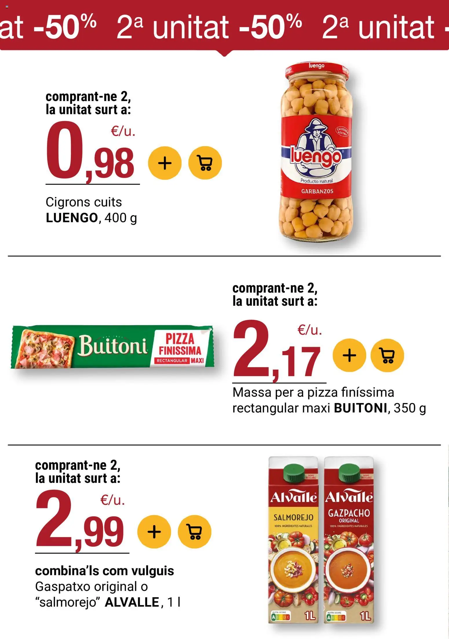 Bonpreu folleto │ válido desde el 05.05.2026 | Página: 12 | Productos: Κρεμάστρα, Pizza, Gazpacho