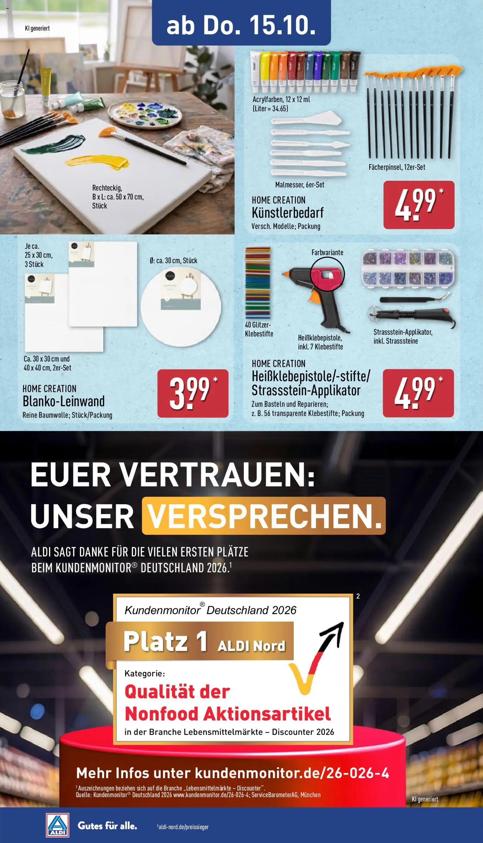 Aldi Prospekt – gültig ab 12.10.2026 | Seite: 15 | Produkte: Home creation