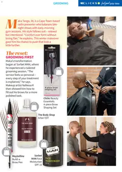 Clicks specials catalogue – valid from 01.06.2026 | Page: 50 | Products: Suit, Radio, Eau de toilette, Pen