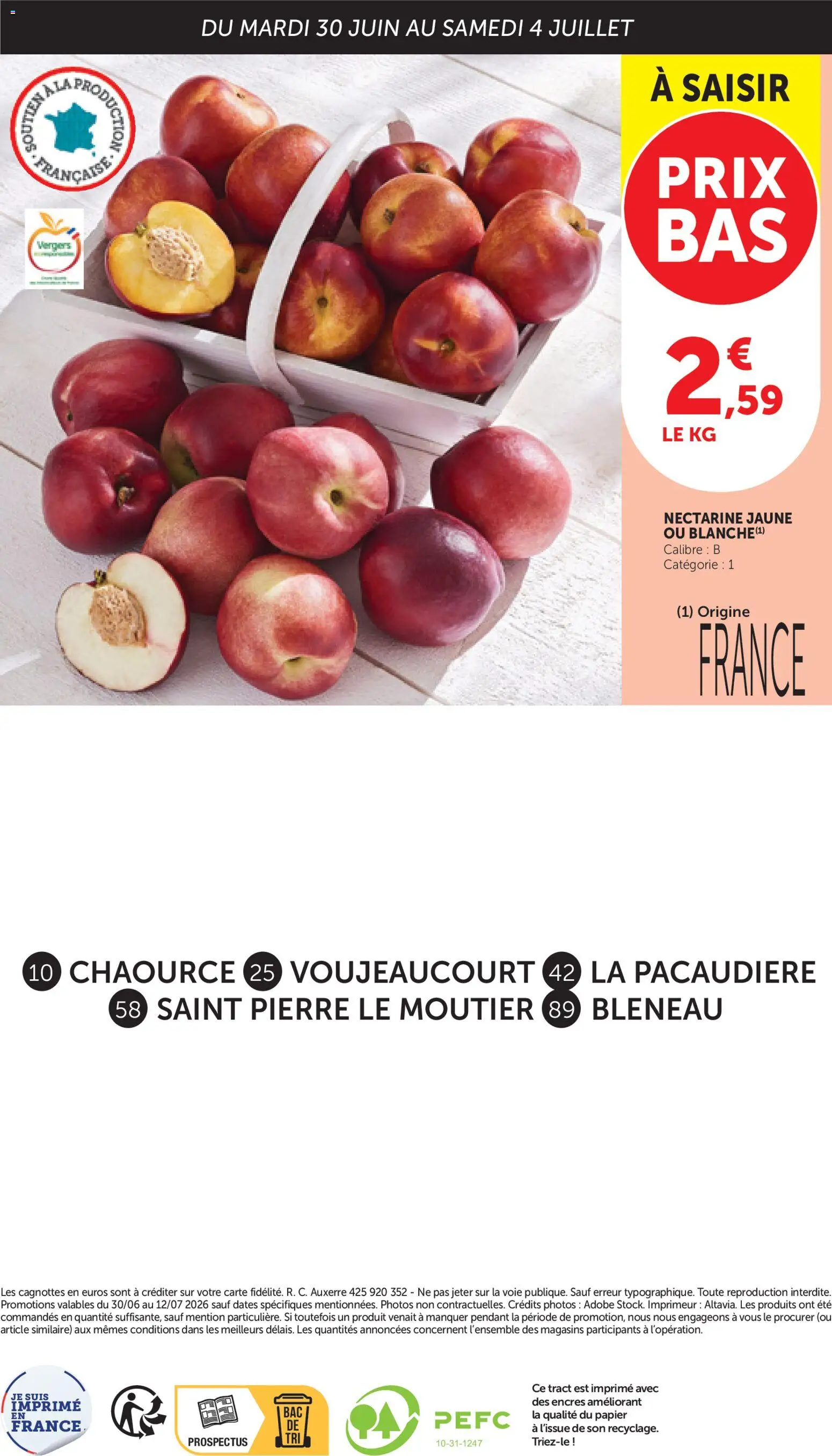 {H1} | Page: 16 | Produits: Nectarine