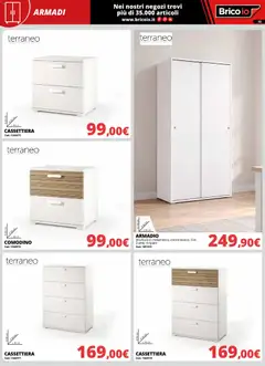 Anteprima del volantino Brico io volantino Arredo valido a partire dal 01/10/2026 | Pagina: 10 | Prodotti: Armadio, Cassettiera, Comodino