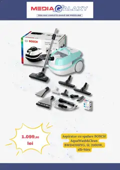 Ofertele Media Galaxy valabile de la 10.09.2026 | Pagină: 5 | Produse: Clean, Aspirator, Aqua