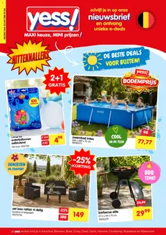 yess! - Black Friday aankondiging - Voorbeeld van een folder van yess!, geldig van 22.05.2026