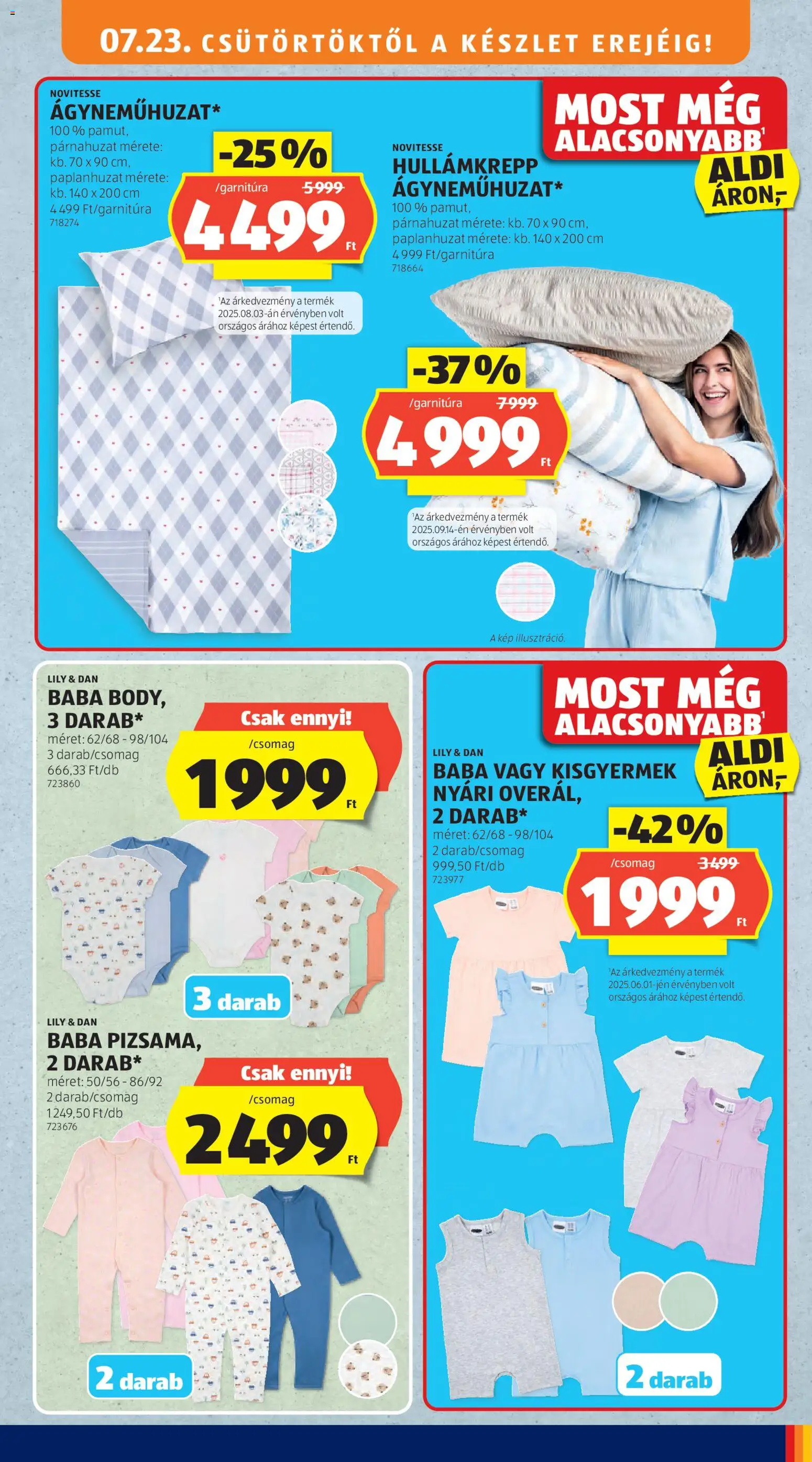 Aldi akciós ujság - amely érvényes a következő dátumtól: 2026.07.23. | Oldal: 41