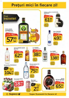 Ofertele Supeco valabile de la 25.06.2026 | Pagină: 12 | Produse: Lichior, Cafea, Ciocolată, Vodka