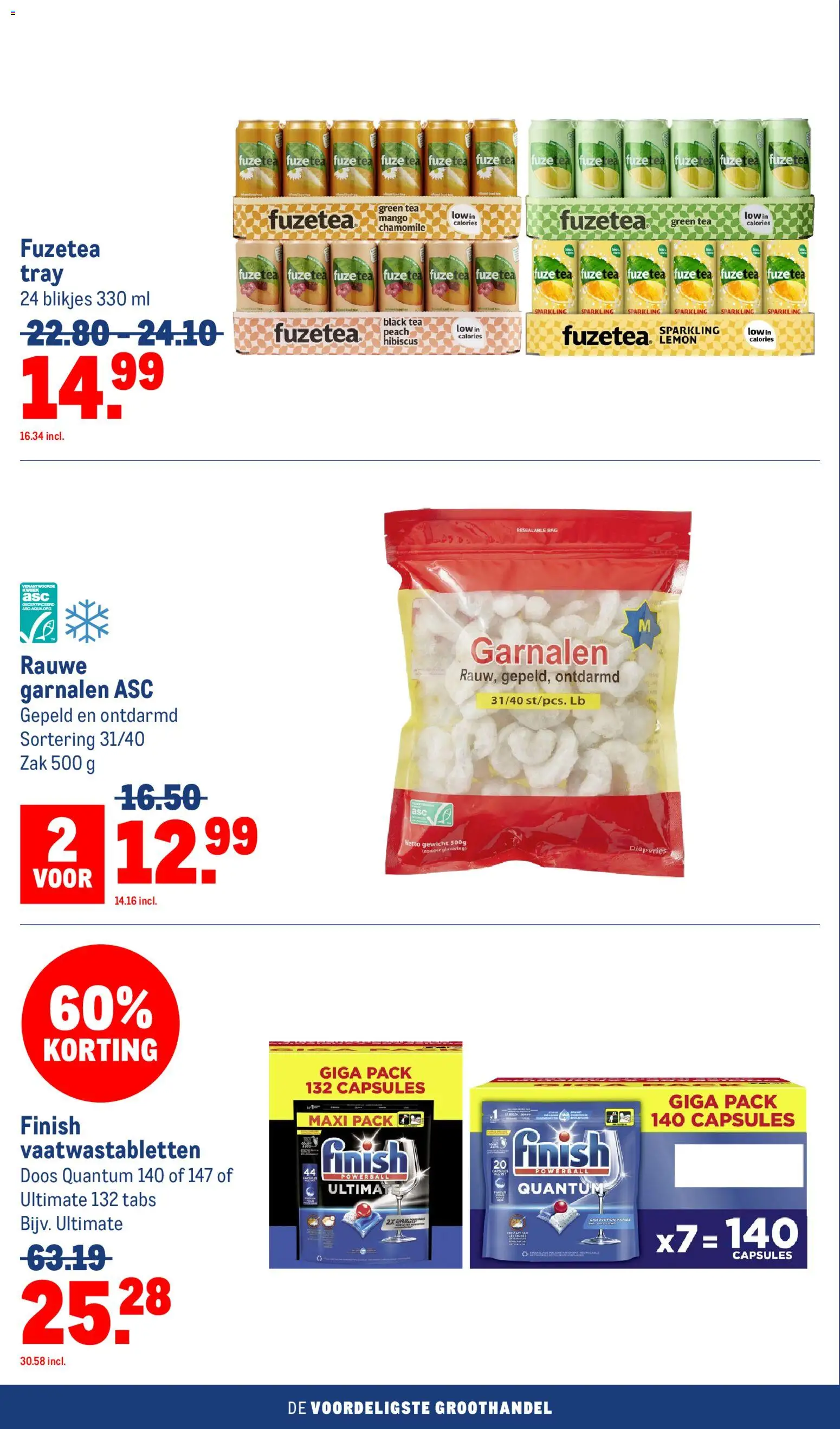 {H1} | Pagina: 2 | Producten: Capsules, Zak, Vaatwastabletten, Garnalen