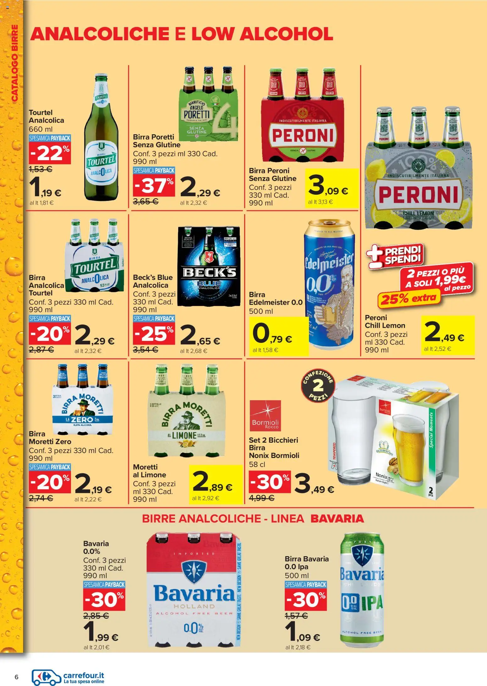 Volantino Carrefour del 03.06.2026 | Pagina: 6 | Prodotti: Birra, Limone