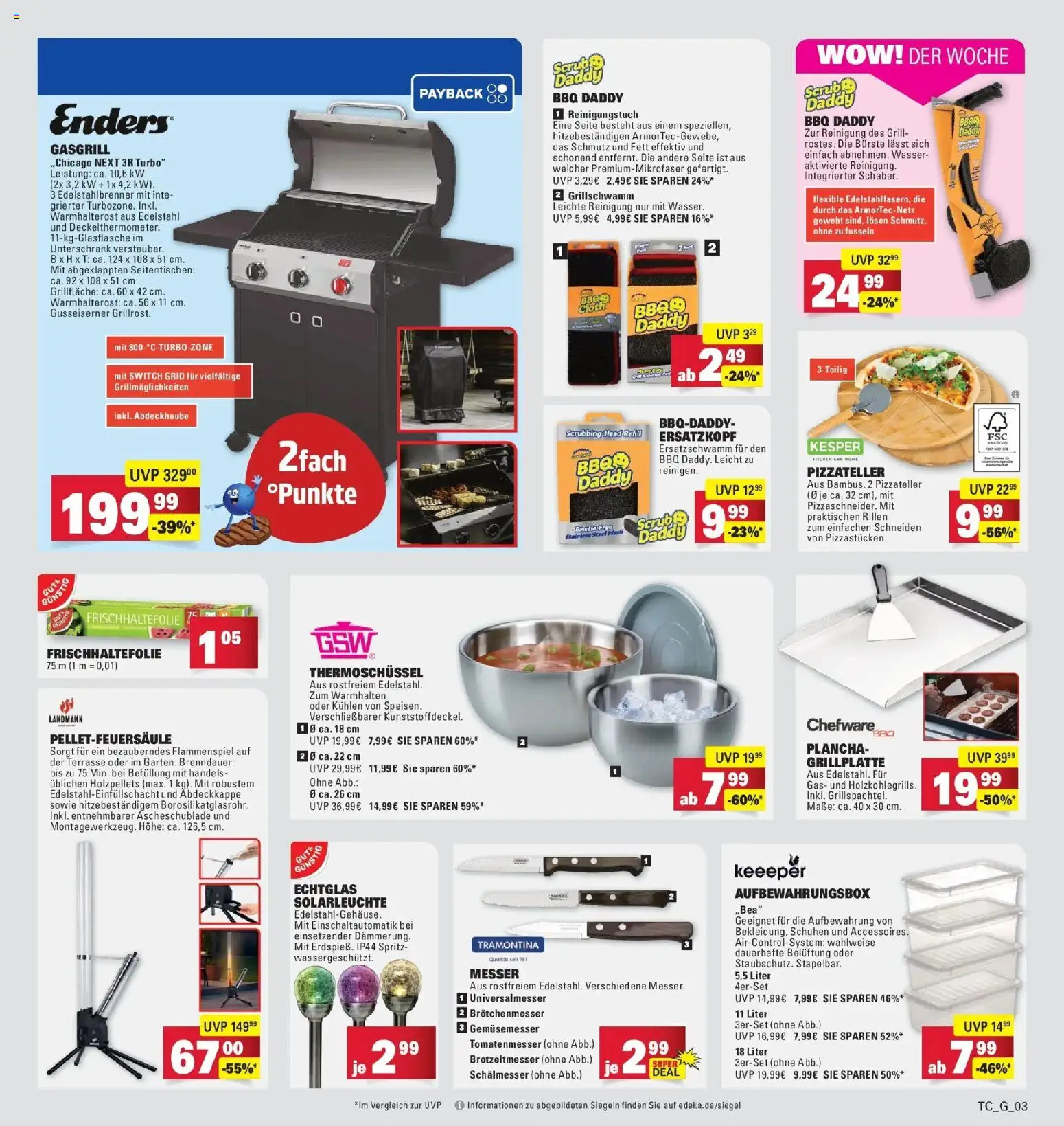 Edeka prospekt Göppingen	 – gültig ab 04.05.2026 | Seite: 37 | Produkte: Unterschrank, Wasser, Solarleuchte, Pizza