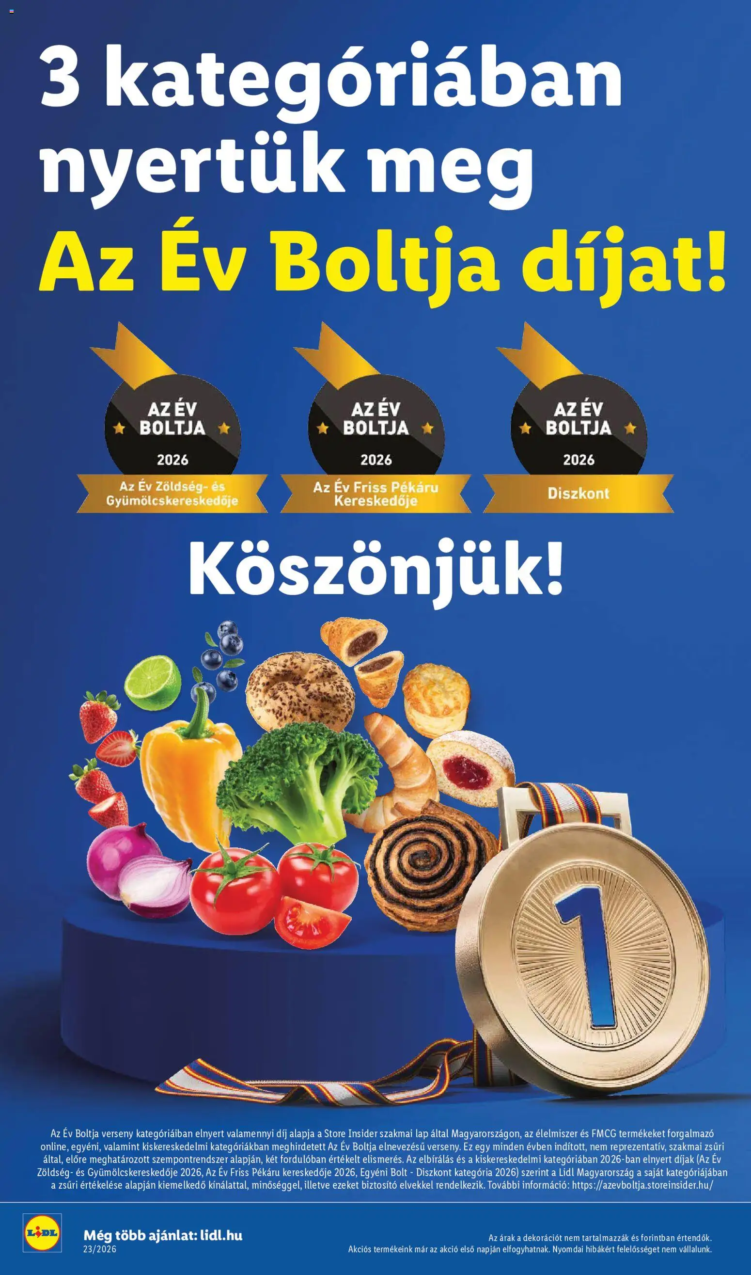 Lidl akciós ujság - amely érvényes a következő dátumtól: 04.06.2026 | Oldal: 2 | Termékek: Zöldség