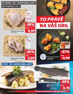 Kaufland leták platný od 30.04.2026 | Strana: 20 | Produkty: Gril, Ryby
