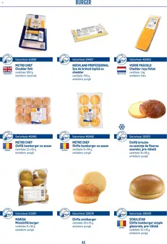 Ofertele Metro valabile de la 21.04.2026 | Pagină: 44 | Produse: Pungă, Semințe, Chiflă, Brânză