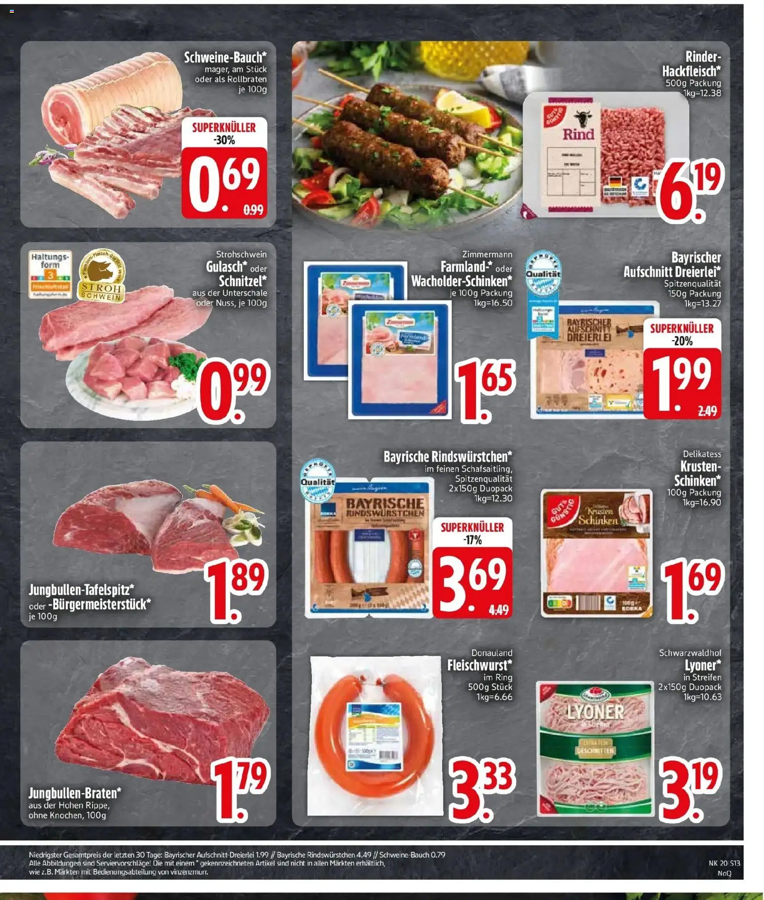 Edeka prospekt Greding	 – gültig ab 10.05.2026 | Seite: 15 | Produkte: Schnitzel, Schinken