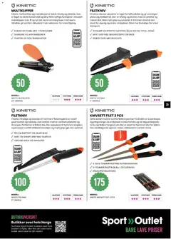 Forhåndsvisning av Sport Outlet Fiskelykke 2026 gyldig fra 05.05.2026 | Side: 29 | Produkter: Knivsliper, Håndtak