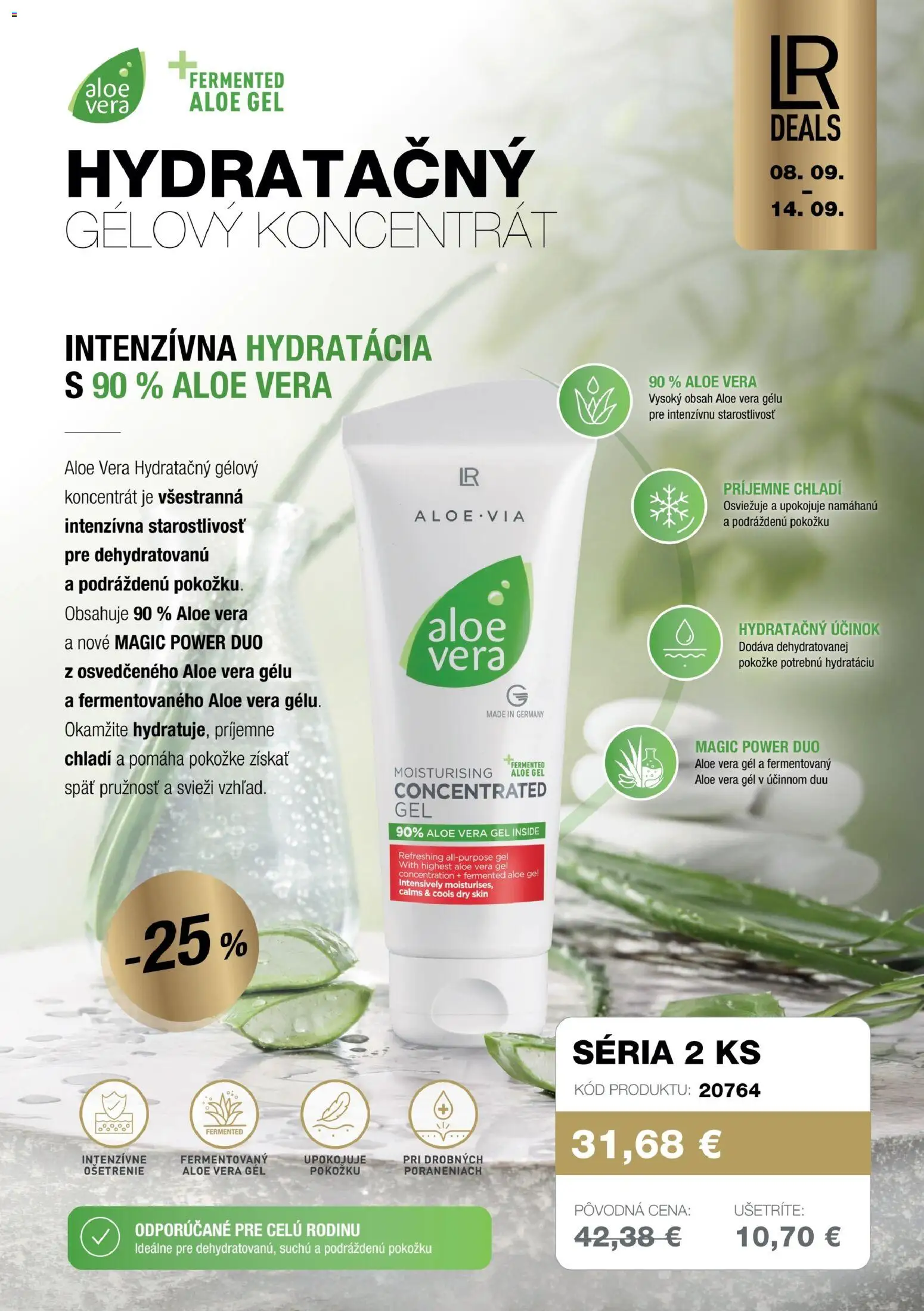 Nové LR akcie – leták je platný od 08.09.2026 | Strana: 2 | Produkty: Aloe Vera