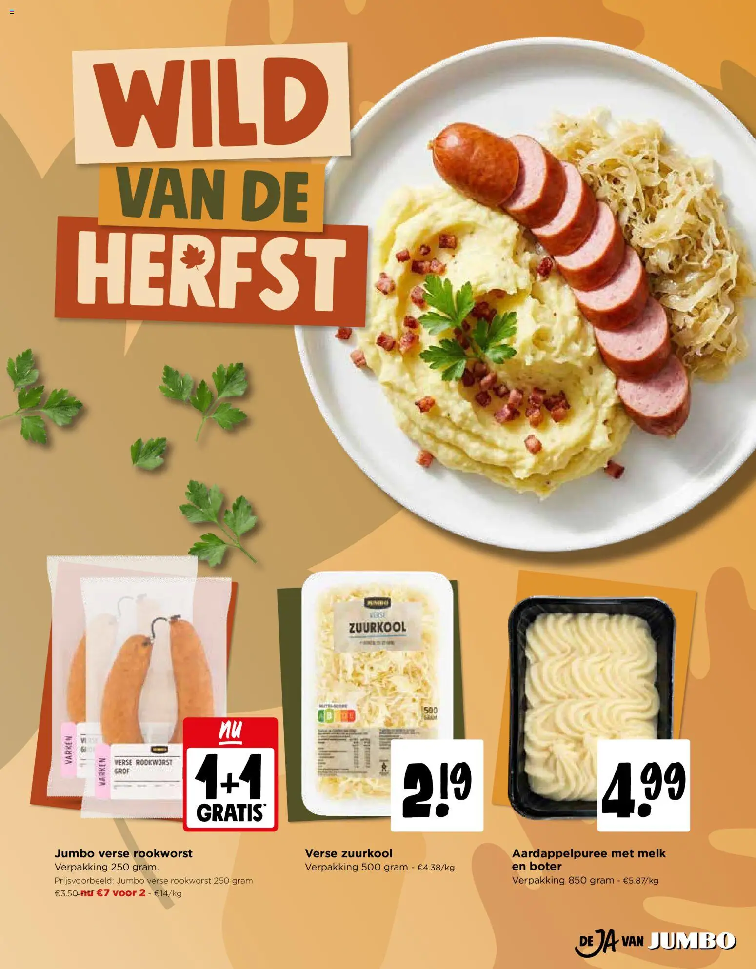 {H1} | Pagina: 9 | Producten: Zuurkool, Melk, Boter