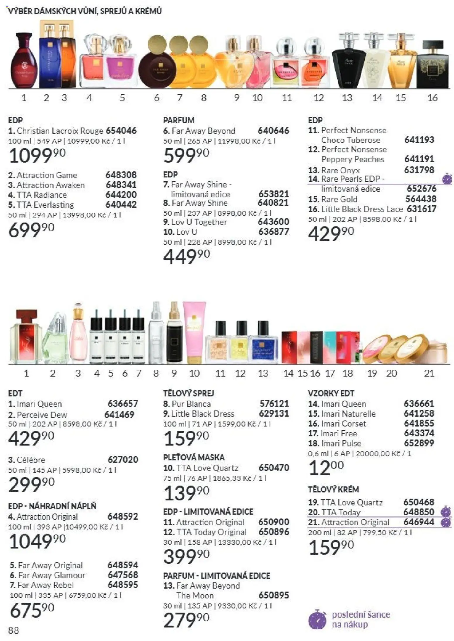 Avon Katalog 08/2026 od 01.08.2026 | Strana: 88 | Produkty: Tělový krém, Pleťová maska, Krém, Maska